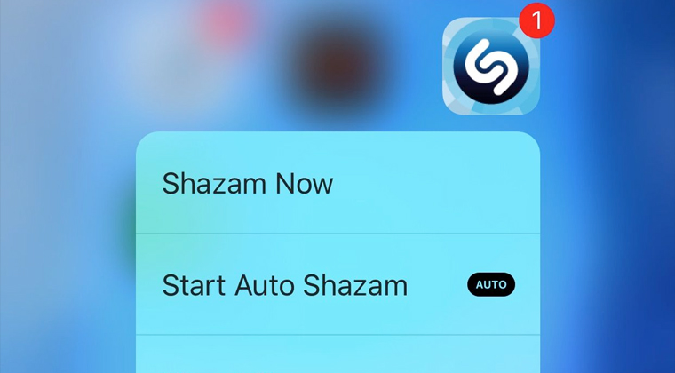 shazam-3d-touch